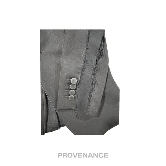 🔴 Saint Laurent Paris SLP Destroyed Tuxedo Dinner Jacket 44 - Picture 8 of 16